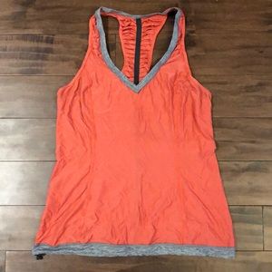Lulu lemon racerback tank, size 8